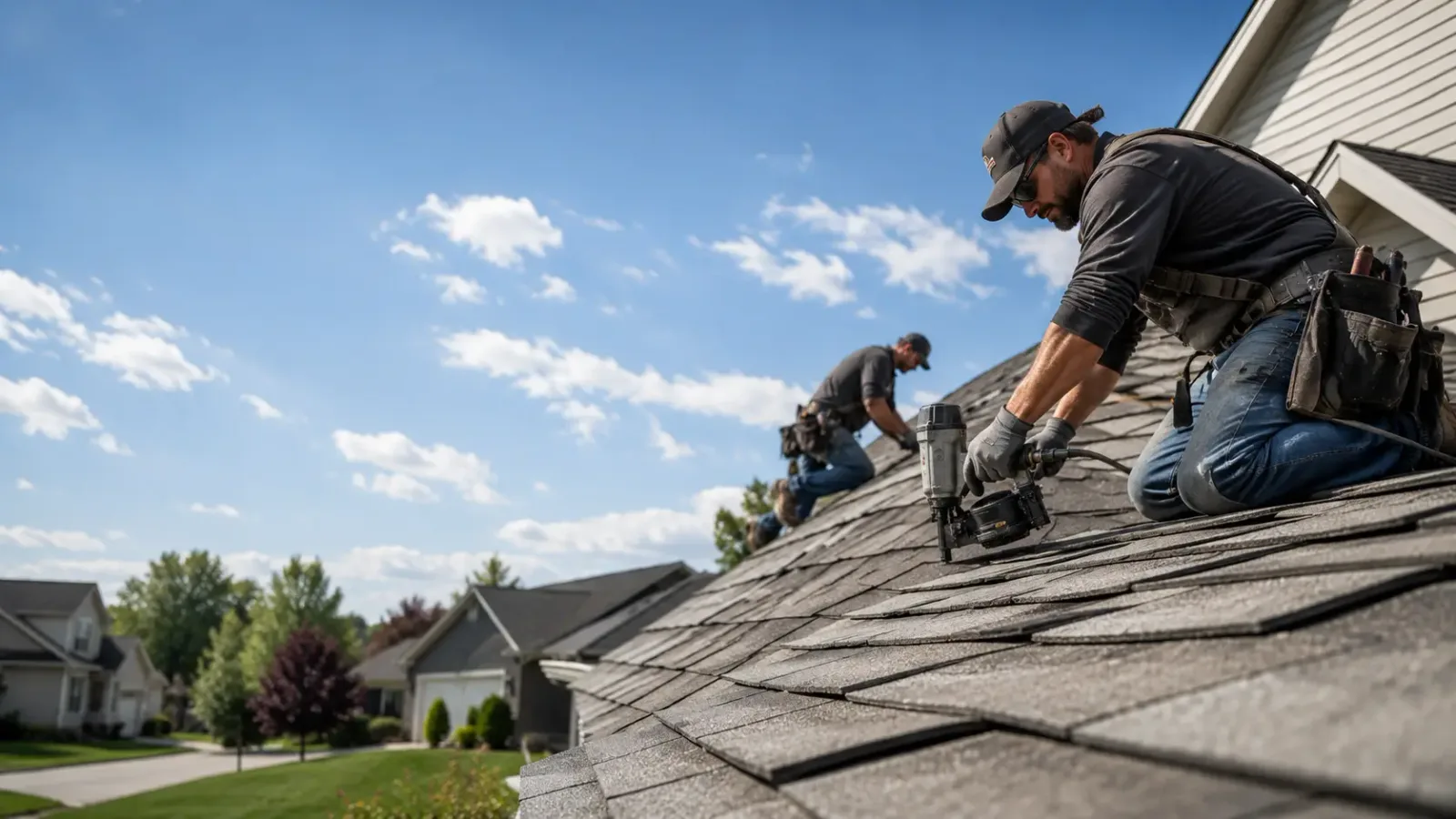 Storm Damage Roof Repair in Lansing, IL near me